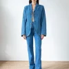 Discount Isla Blazer Organic Cotton Denim Blue Tailoring | Jackets