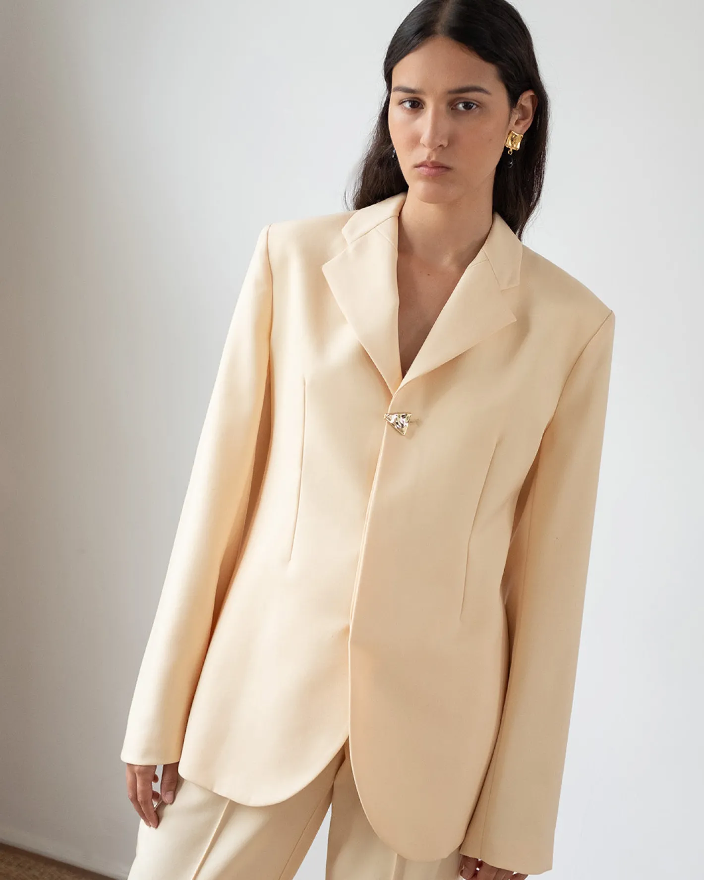 Online Isla Blazer Wool Blend Suiting Butter Tailoring | Jackets