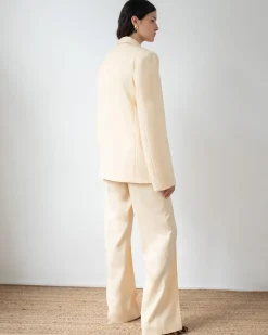 Online Isla Blazer Wool Blend Suiting Butter Tailoring | Jackets