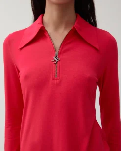 Discount Jasmine Top Jersey Red T-Shirts & Tanks | Clothing