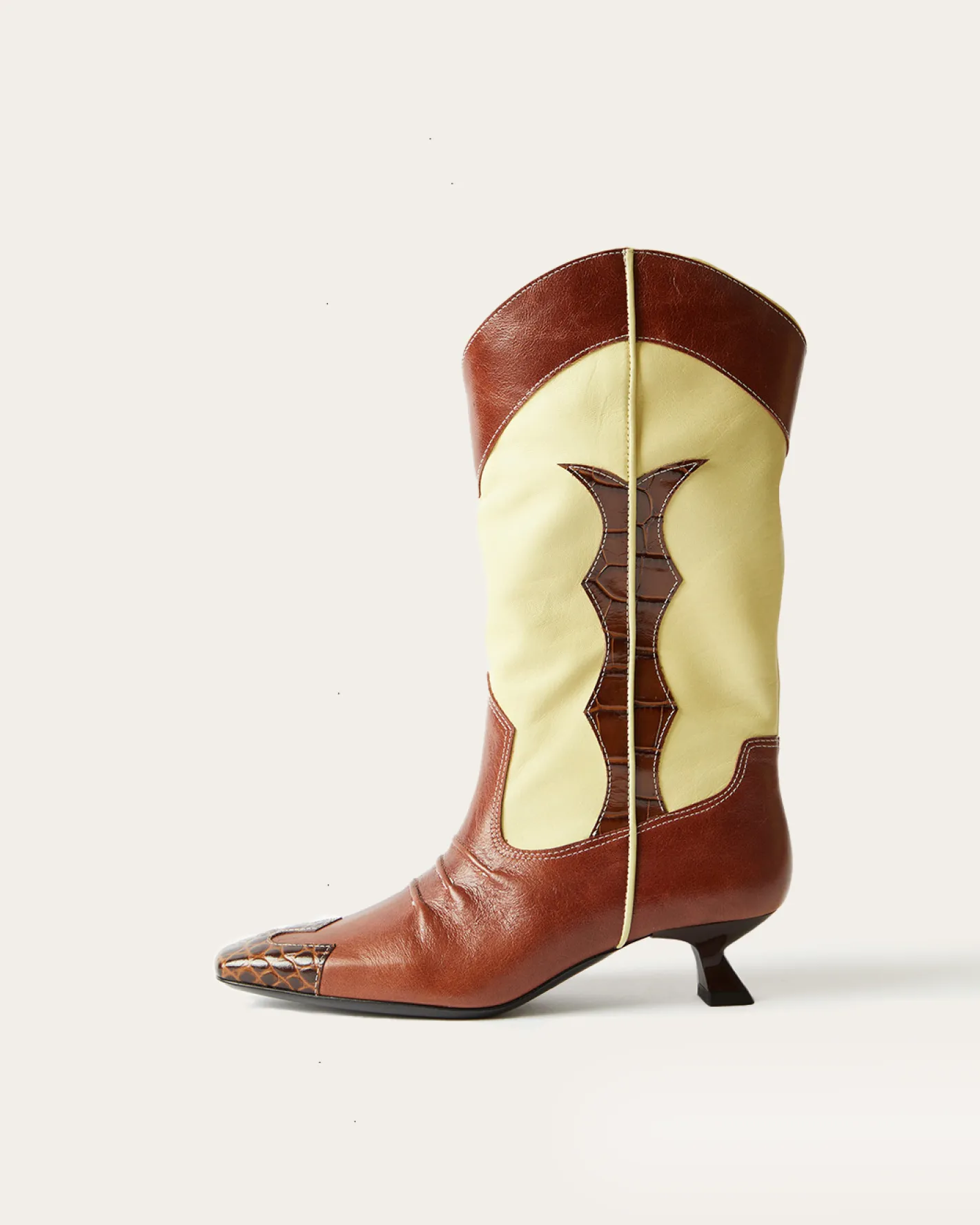 Best Jessie Boots Leather Butter Yellow Boots