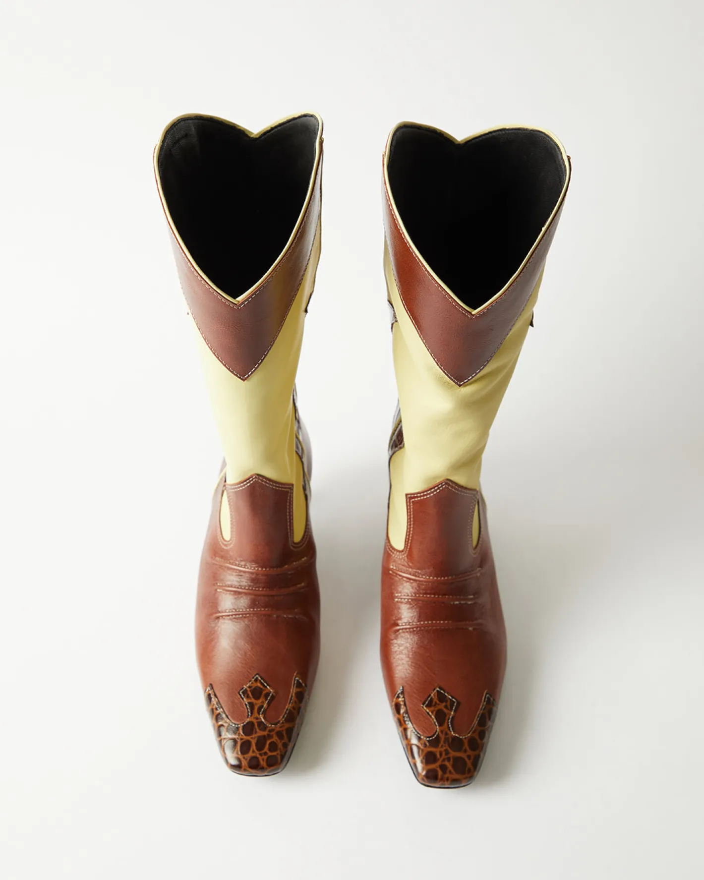 Best Jessie Boots Leather Butter Yellow Boots