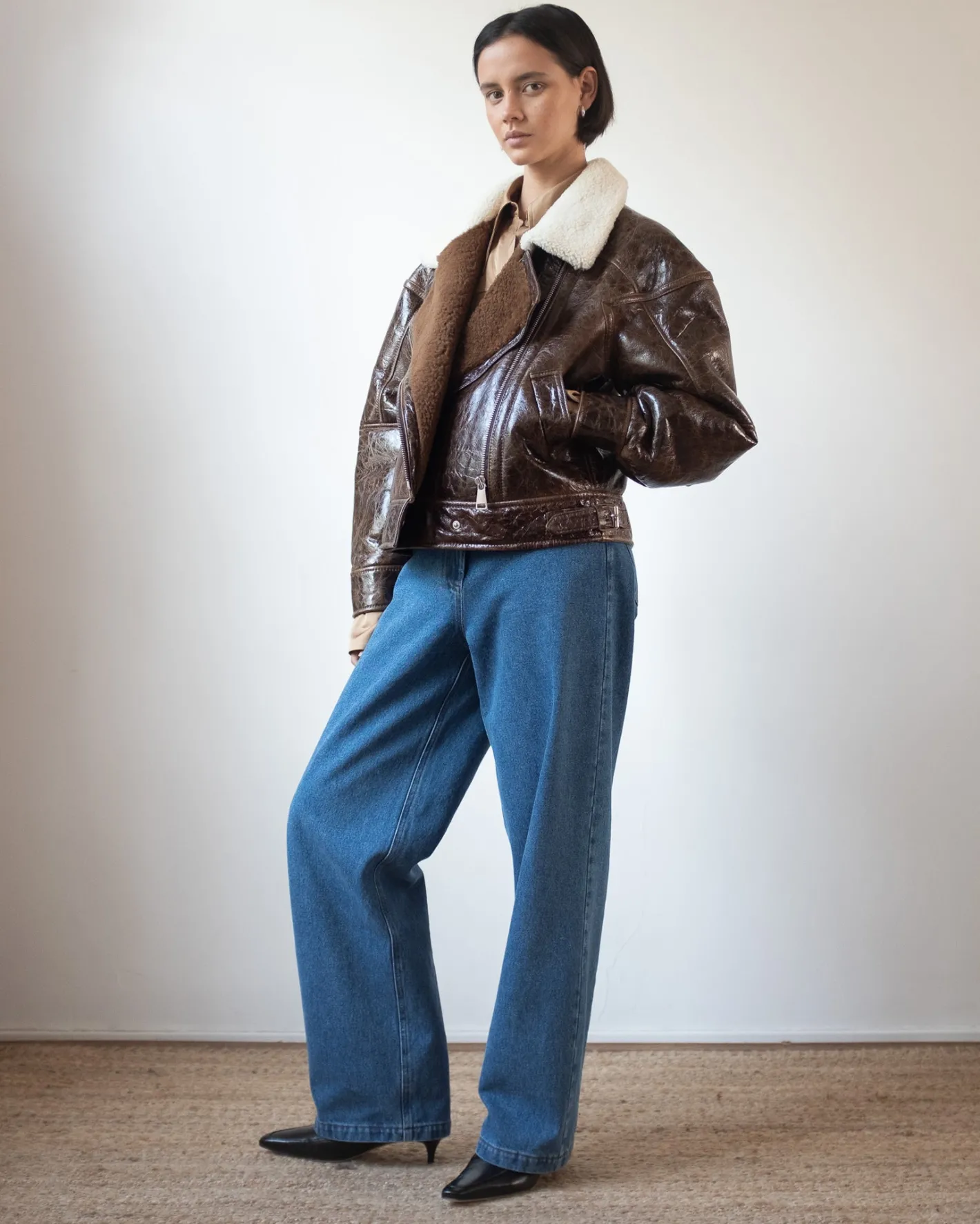Online Jordan Jacket Shearling Brown Jackets | Jackets