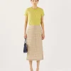 Best Justine Skirt Check Green Skirts | Clothing