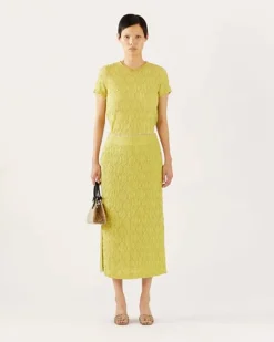 Best Justine Skirt Check Green Skirts | Clothing