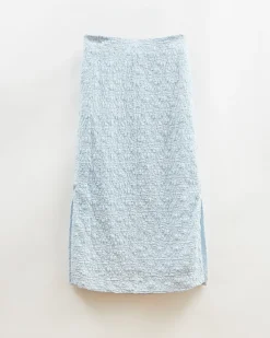 Online Justine Skirt Lace Floral Blue Skirts | Clothing