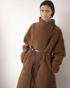 Hot Kayla Coat Shearling Brown Coats | Coats