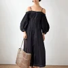 Clearance Leila Dress Organic Cotton Black Dresses | Clothing