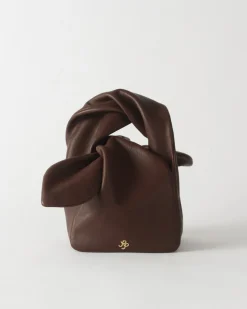 Outlet Lena Bag Leather Cappuccino Evening