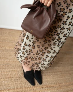Outlet Lena Bag Leather Cappuccino Evening
