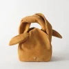 Online Lena Bag Suede Tan Evening