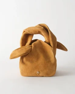 Online Lena Bag Suede Tan Evening