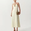 Clearance Lily Dress Silk Satin Butter Dresses