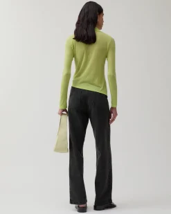 Clearance Logan Top Tencel Acid Green T-Shirts & Tanks | Clothing