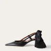 Sale Lou Kitten Heels Leather Black Heels