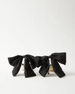 Outlet Lou Kitten Heels Leather Silver Heels