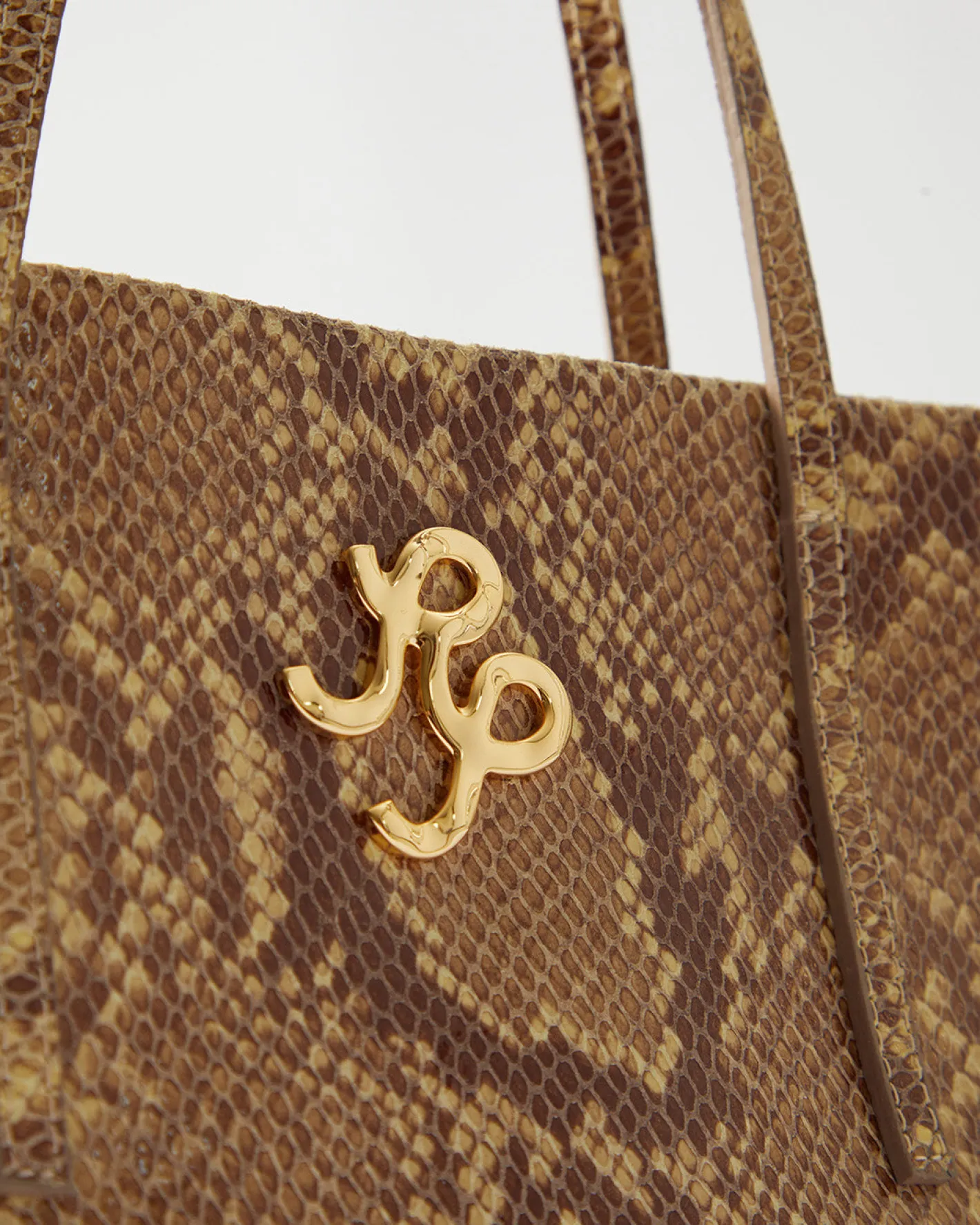 Clearance Lucy Bag Leather Print Snake Everyday