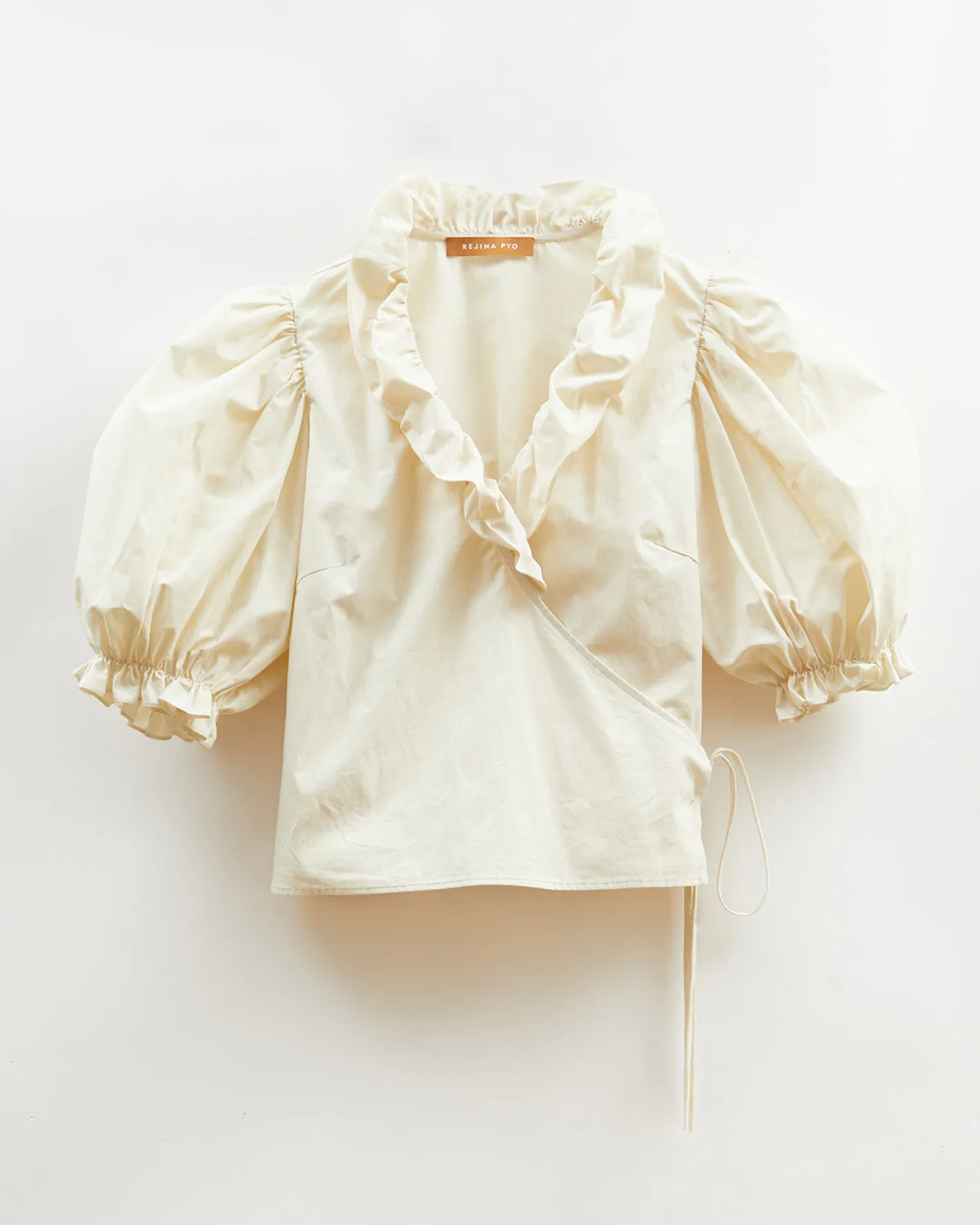 Outlet Luna Blouse Organic Cotton Off-White Shirts & Blouses | Clothing