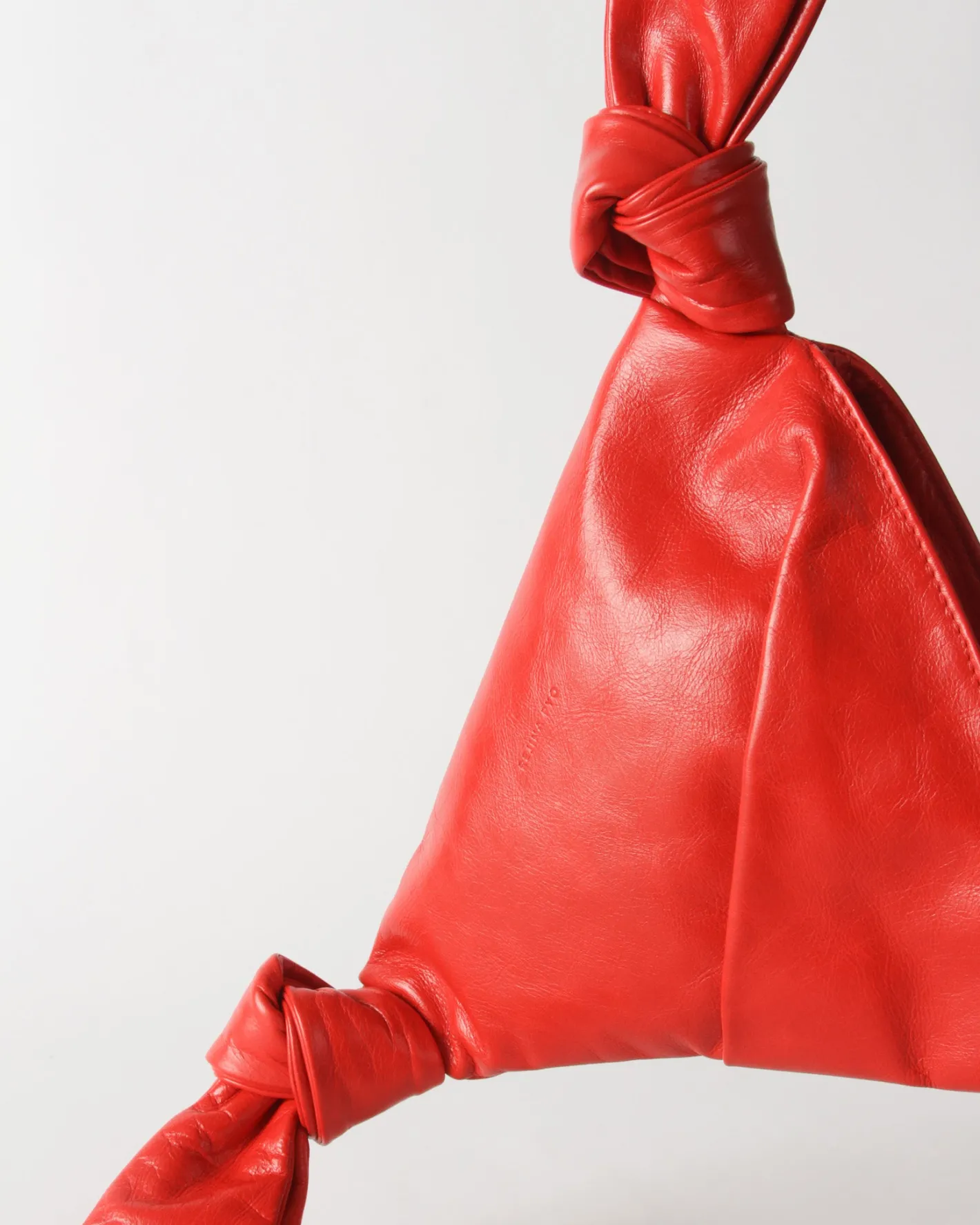 Clearance Martina Bag Leather Rosso Evening
