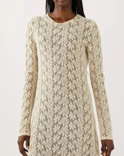 Best Micah Dress Floral Lace Cream Dresses | Clothing