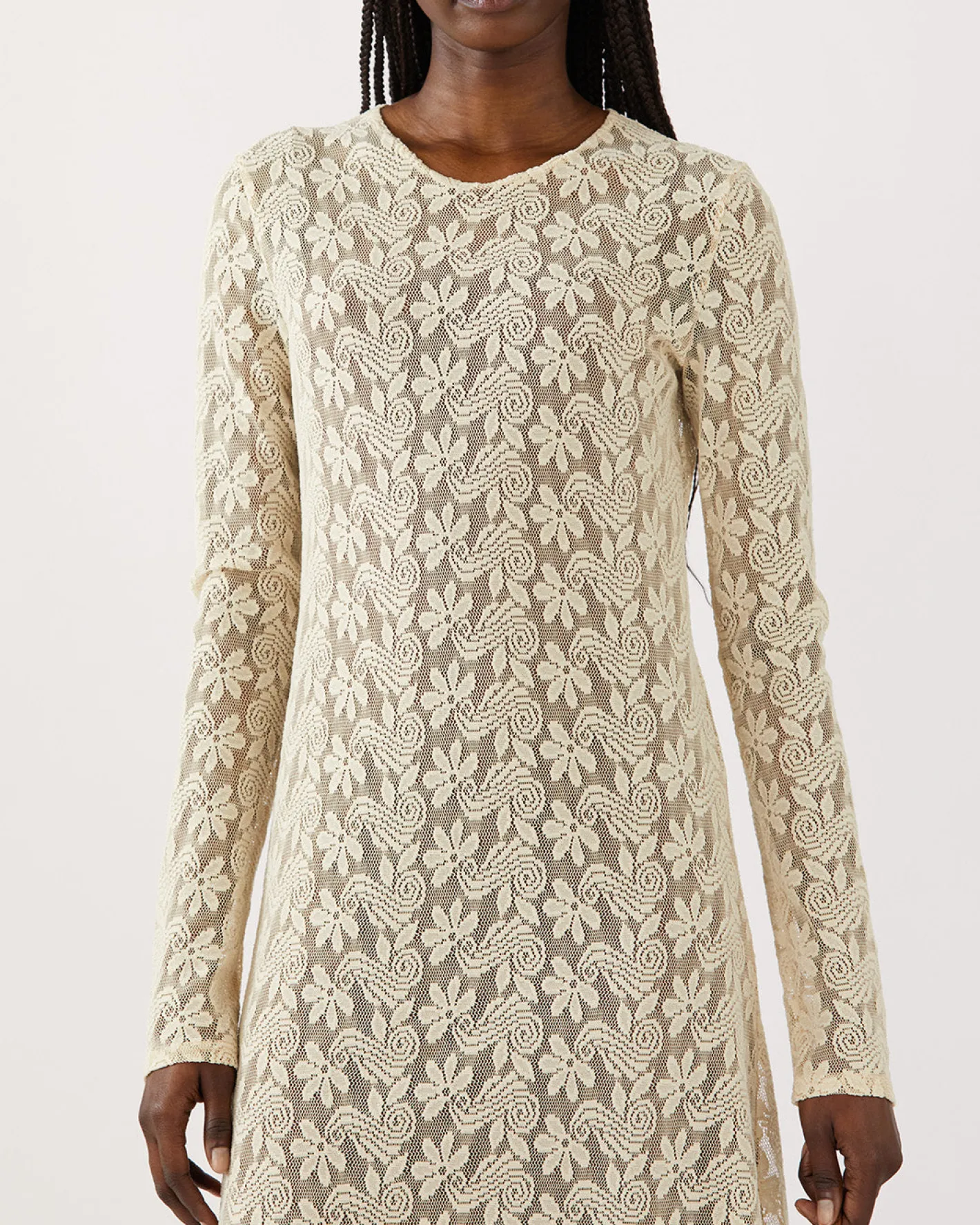 Best Micah Dress Floral Lace Cream Dresses | Clothing