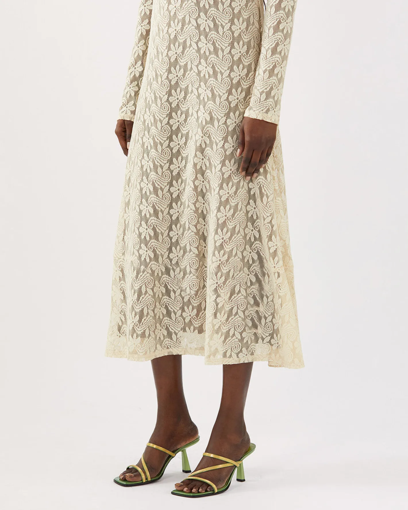 Best Micah Dress Floral Lace Cream Dresses | Clothing