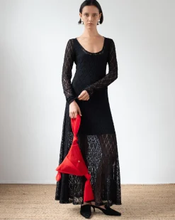 Hot Mila Dress Lace Black Dresses | Clothing