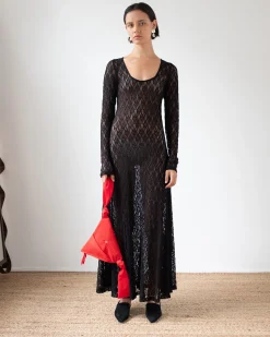 Hot Mila Dress Lace Black Dresses | Clothing