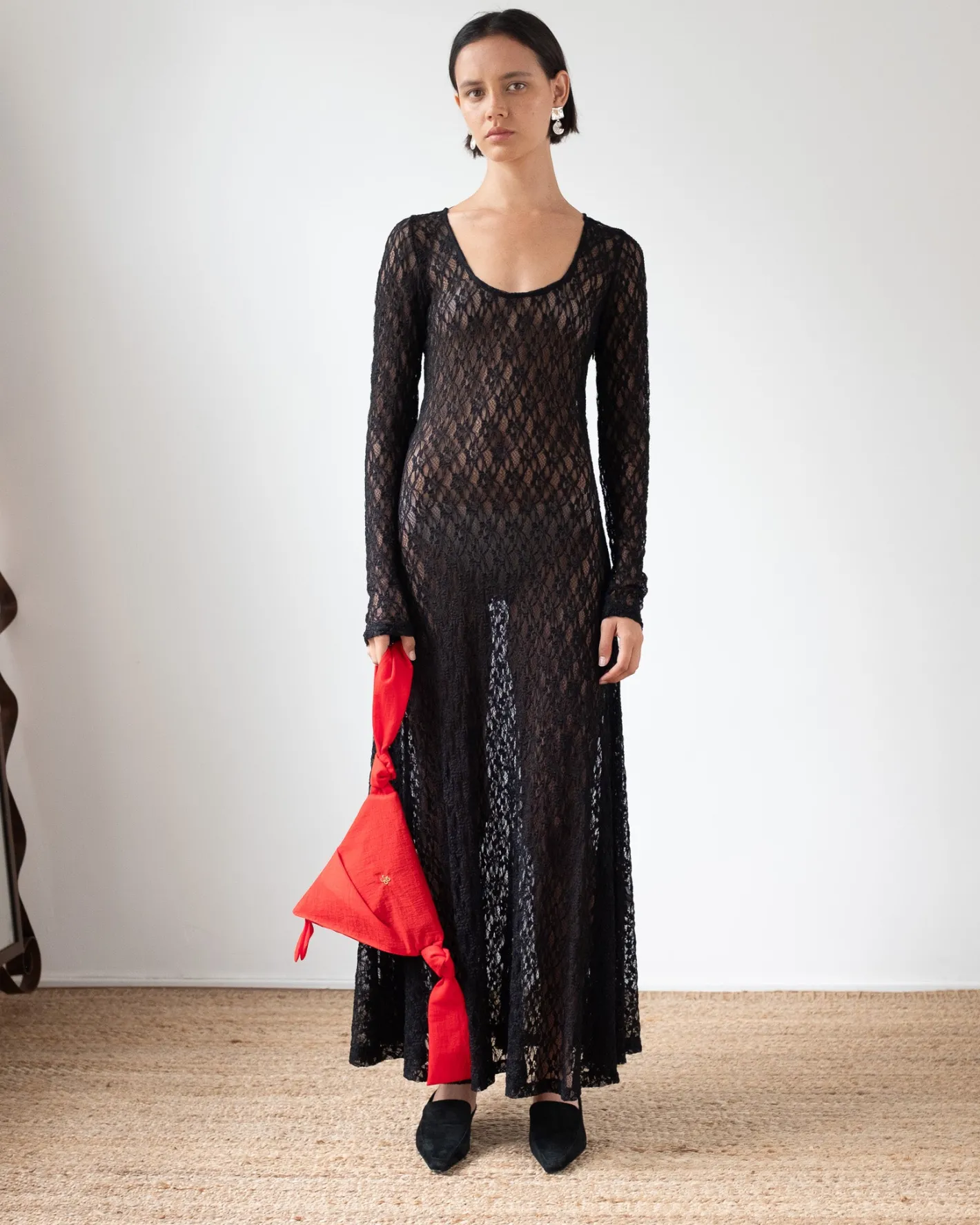 Hot Mila Dress Lace Black Dresses | Clothing