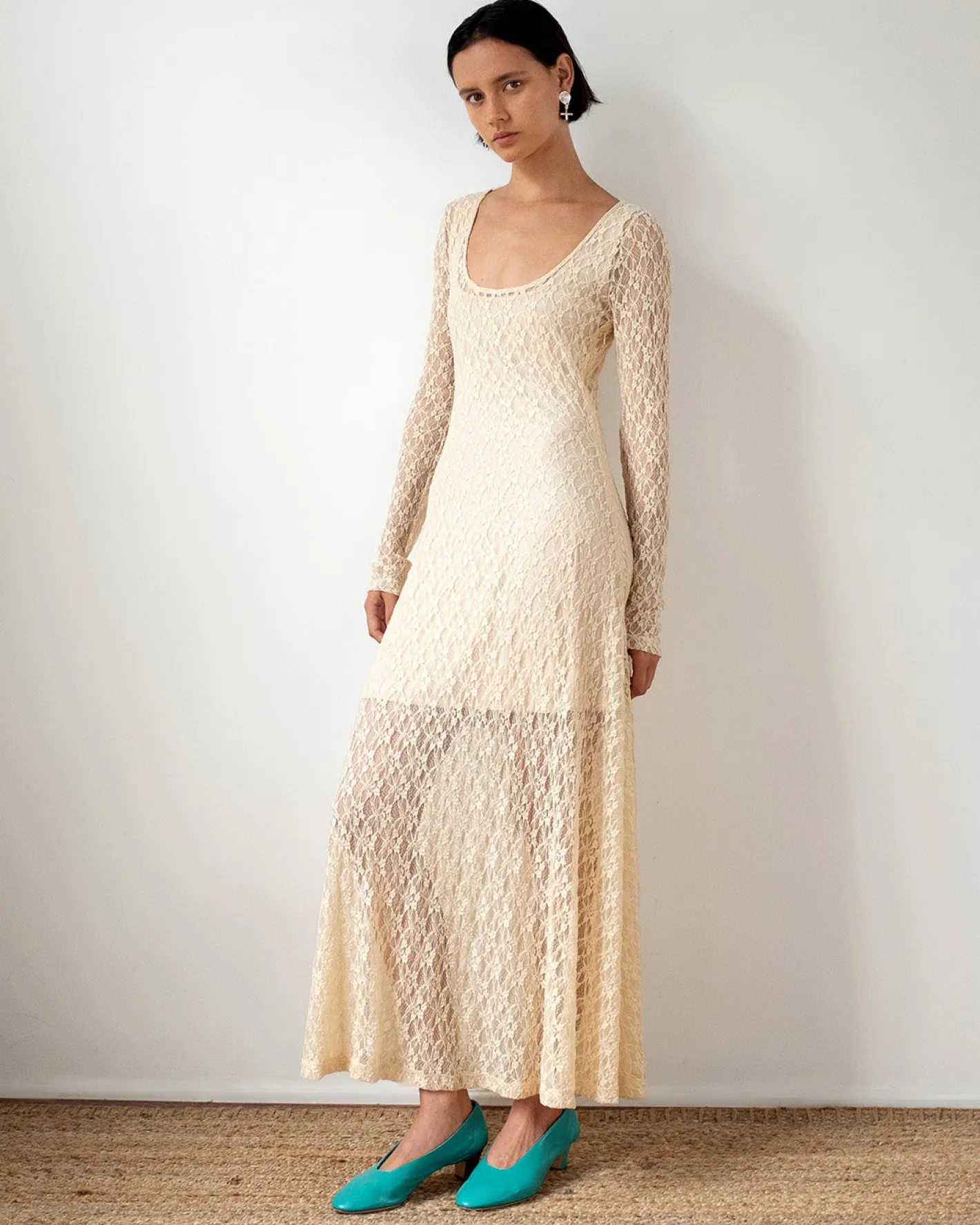 New Mila Dress Lace Cream Dresses | Clothing