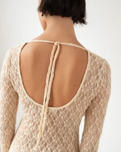 New Mila Dress Lace Cream Dresses | Clothing