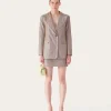 Hot Mina Blazer Taffetta Iridescent Tailoring | Jackets