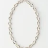 Clearance Munch x Grand Molten Chain Necklace Silver Plated Necklaces
