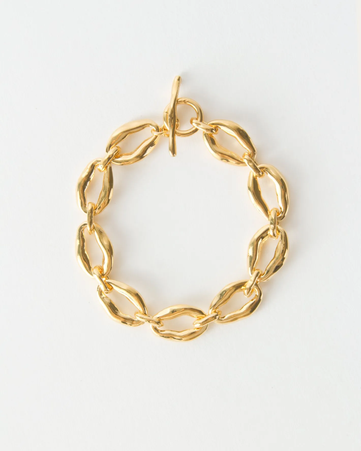 Discount Munch x Molten Chain Bracelet Gold Plated Bracelets