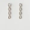 Best Munch x Molten Chain Earrings Silver Plated Earrings