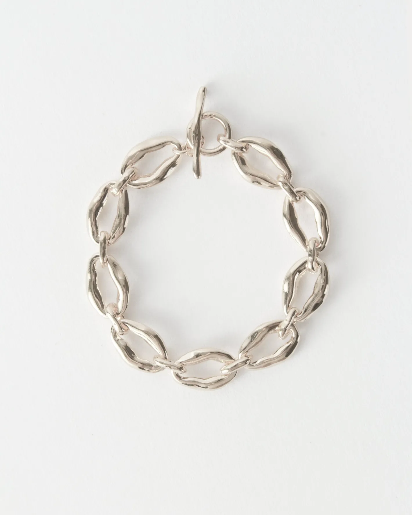 Outlet Munch x Molten Chain Bracelet Silver Plated Bracelets