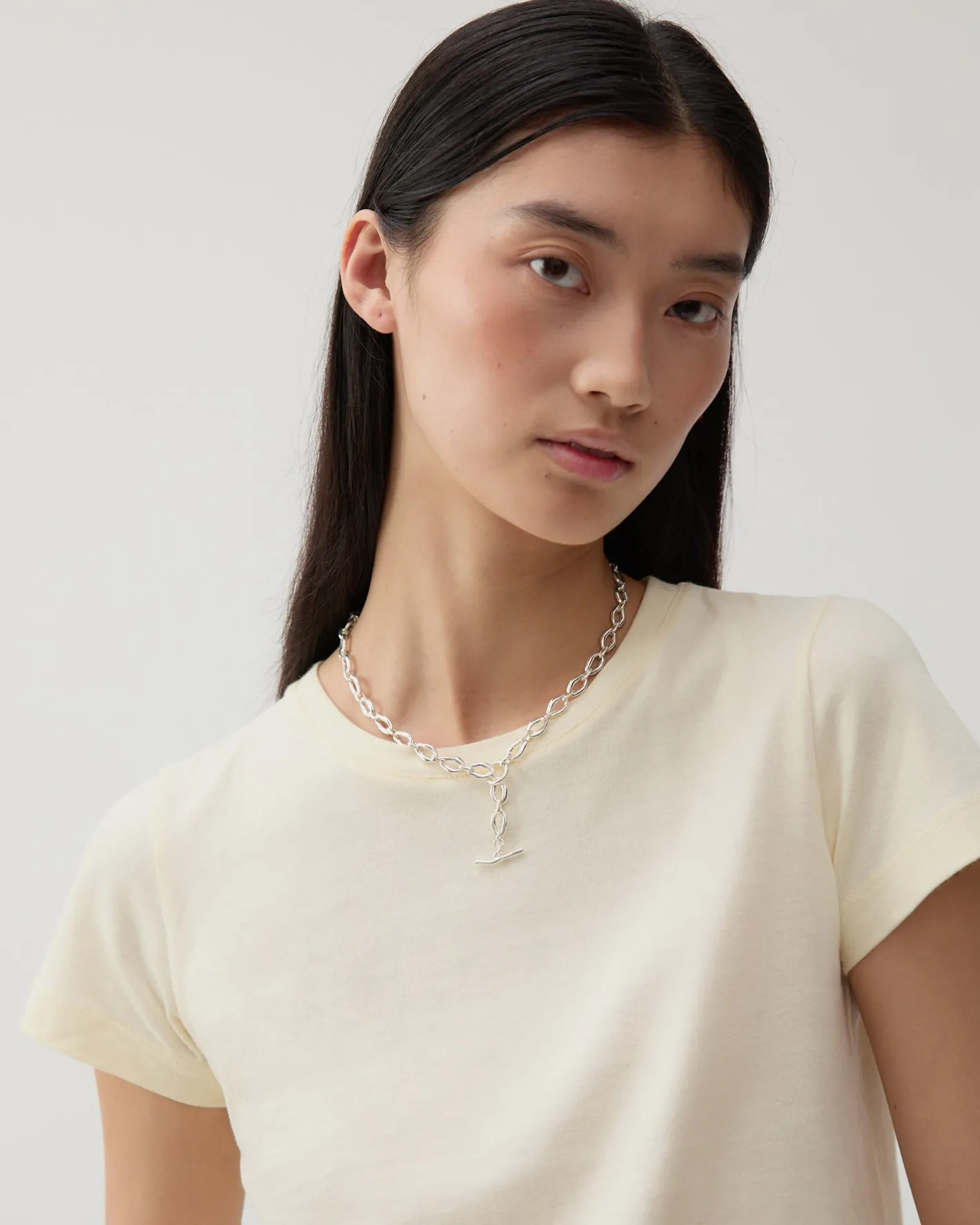 Outlet Munch x Molten Chain Necklace Silver Plated Necklaces