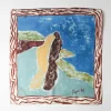 Fashion Munch x Silk Scarf Print Blue Hats | Scarves