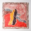 Best Munch x Silk Scarf Print Red Hats | Scarves