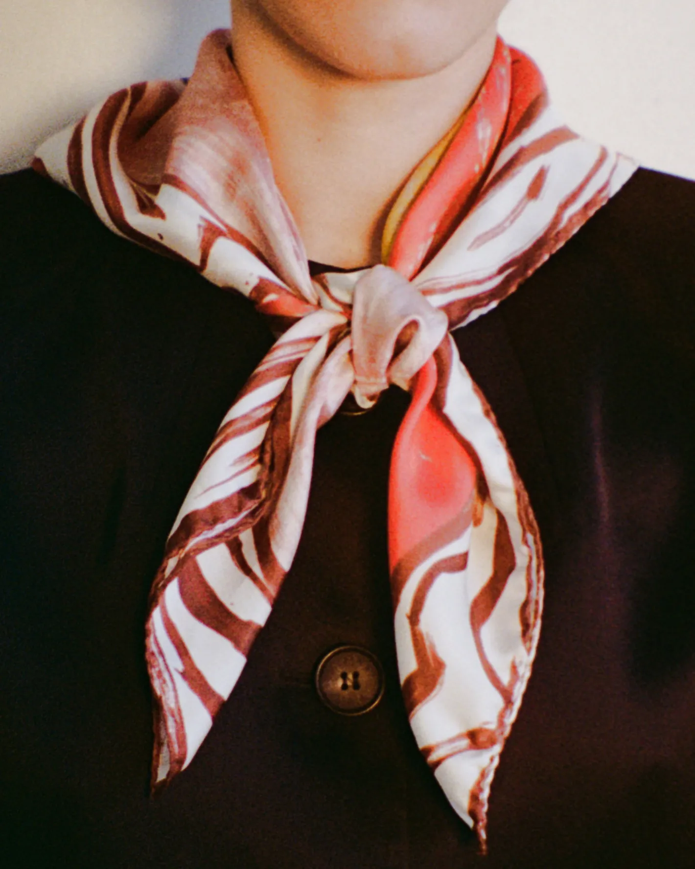 Best Munch x Silk Scarf Print Red Hats | Scarves