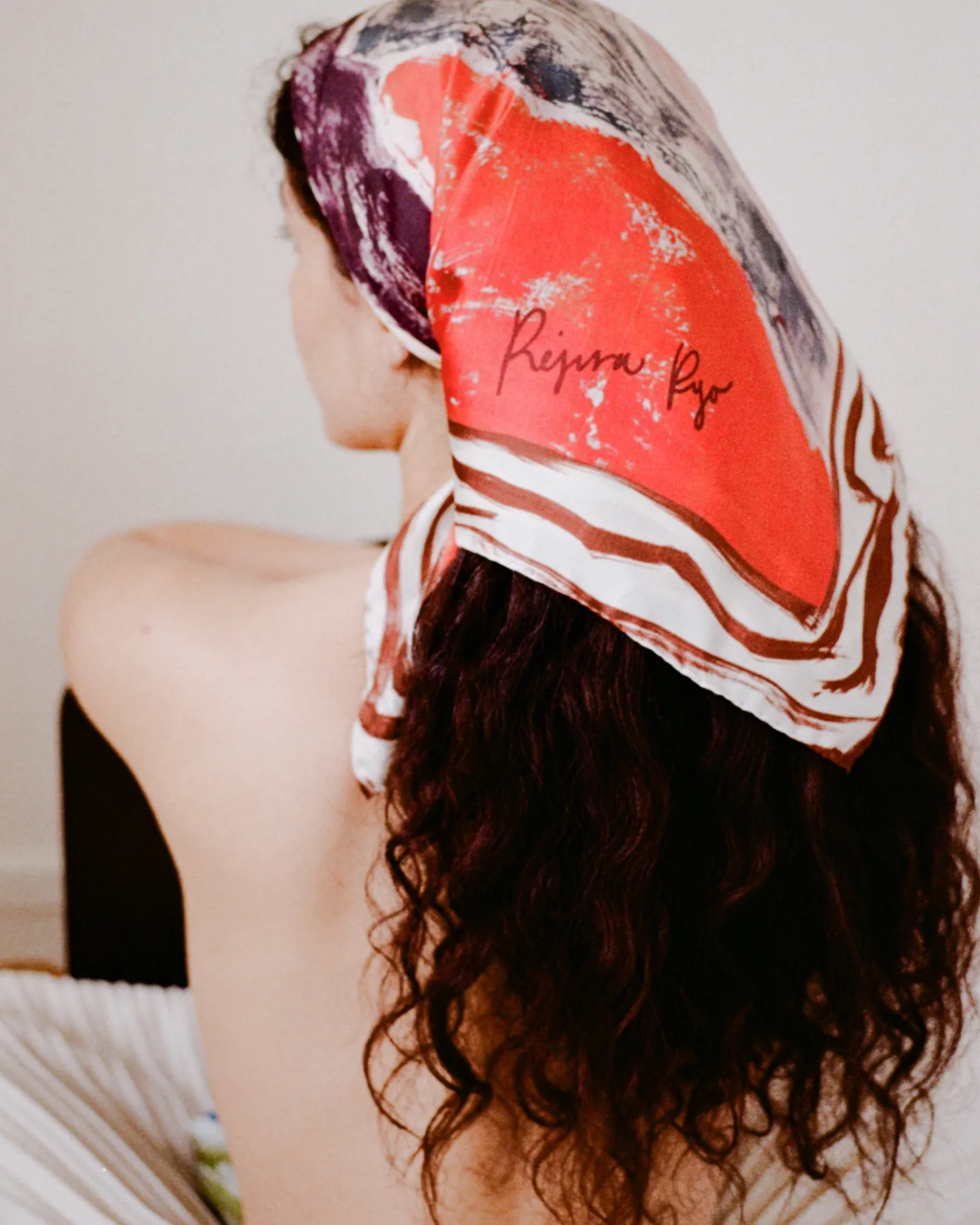 Best Munch x Silk Scarf Print Red Hats | Scarves