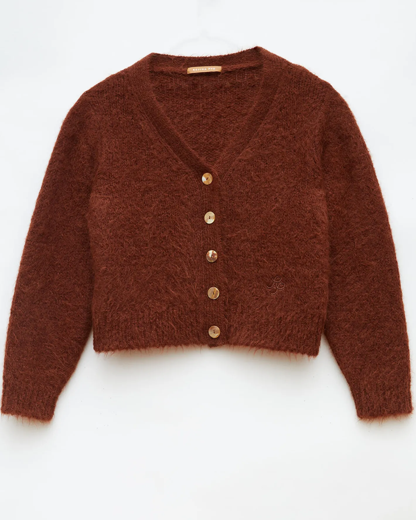 Clearance Nala Cardigan Alpaca Blend Brown Knitwear | Clothing