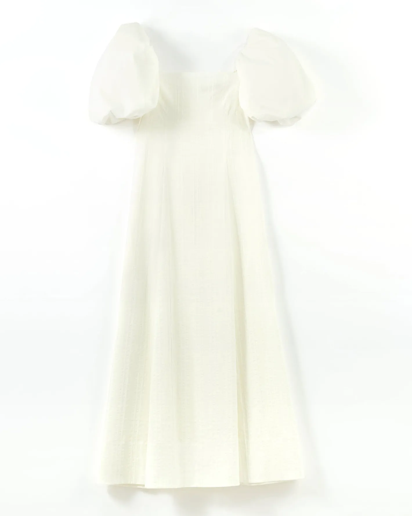 Sale Oksana Dress Organic Cotton Off-White Dresses