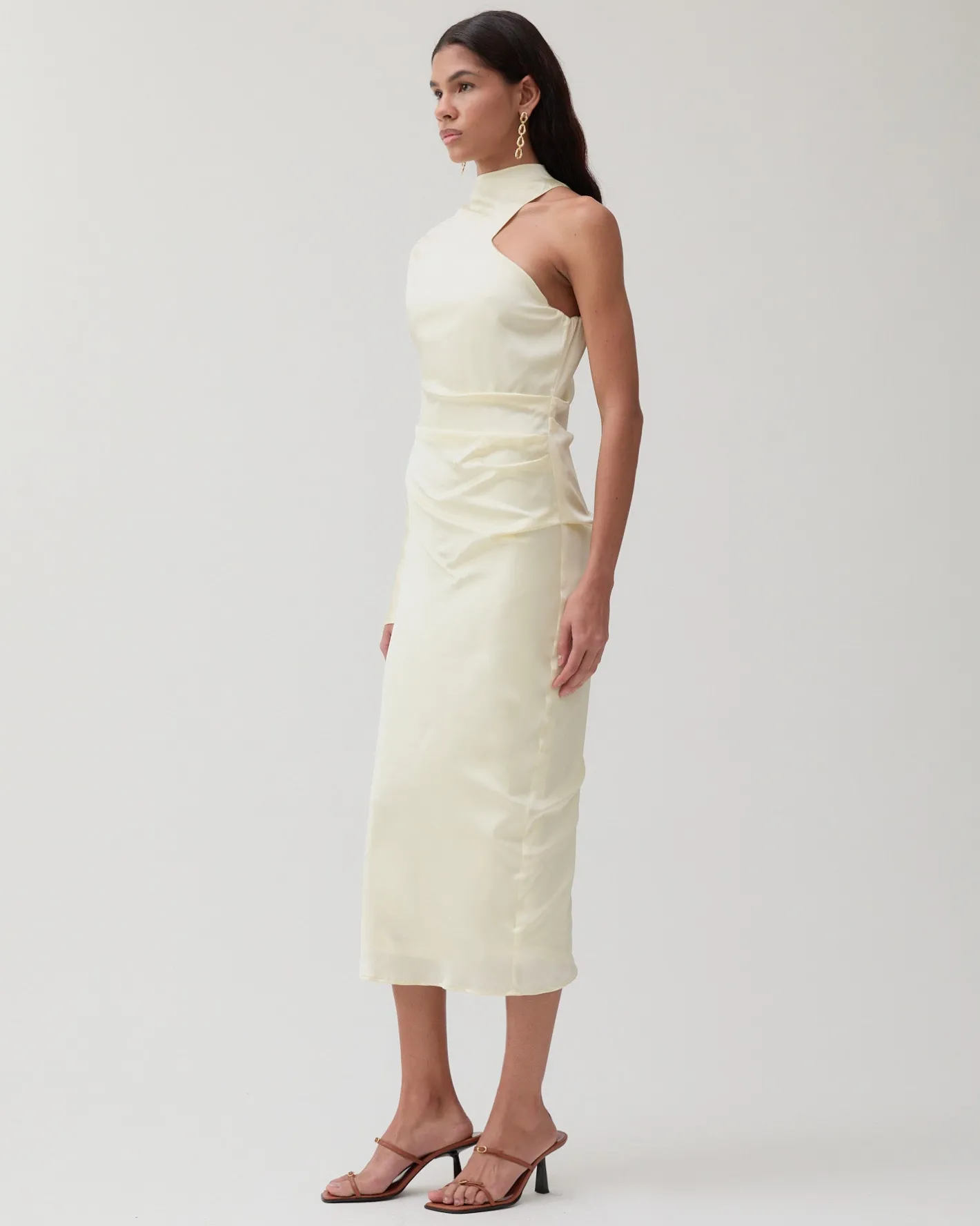 Best Ola Dress Silk Satin Butter Dresses | Clothing