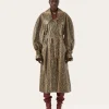 Clearance Oona Trenchcoat Faux Snakeskin Beige Trenches | Trenches