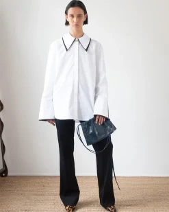 Hot Parker Shirt Organic Cotton Off-White Shirts & Blouses | Clothing