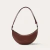 Outlet Petite Banana Bag Leather Nappa Tan Everyday