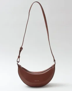 Outlet Petite Banana Bag Leather Nappa Tan Everyday