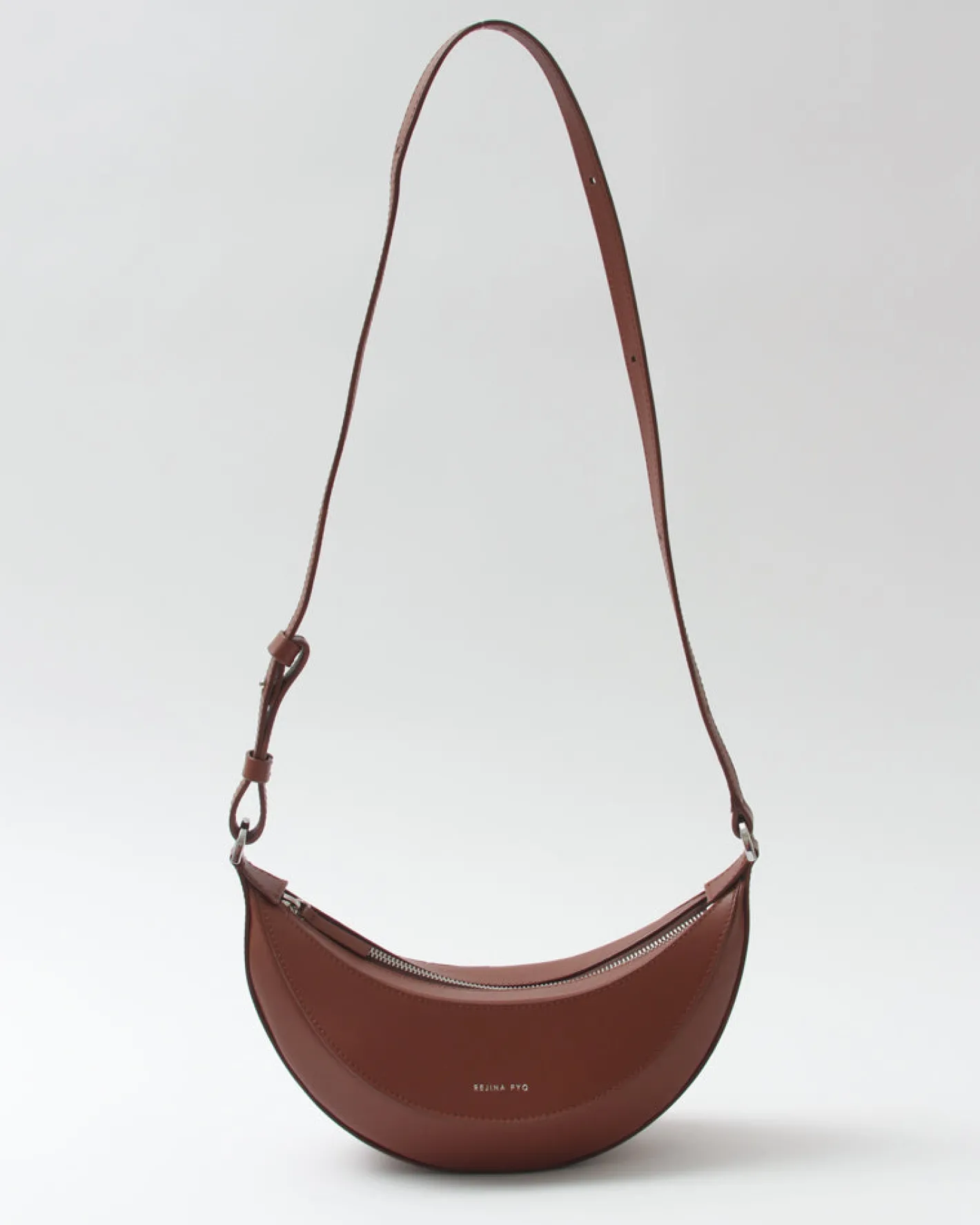 Outlet Petite Banana Bag Leather Nappa Tan Everyday