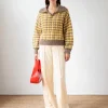 Fashion Rae Sweater Alpaca Blend Yellow Knitwear | Clothing